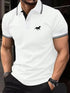 New Men's T-shirt Classic Short sleeved Polo Shirt Summer Top Casual T-shirt Button Lapel Super Large S-3XL Casual Polo Shirt - Evallys.com