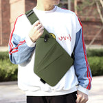 Men’s Anti-Theft Chest Bag – Nylon Sling Fanny Pack with Adjustable Strap - Evallys.com
