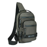 Men’s Chest Bag – Large Capacity Nylon Crossbody Travel Shoulder Bag - Evallys.com