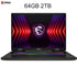 2024 MSI Sword 16 HX Laptop 16 Inch 2.5K QHD 240Hz IPS Screen Notebook i7-14700HX 16GB 1TB SSD RTX4070 Gaming Netbook Computer - Evallys.com