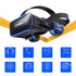 Adjustable VR Glasses HiFi Headset Immersive 3D Virtual Reality Glasses For IOS Android PC With Wireless Handle Eye Protection - Evallys.com