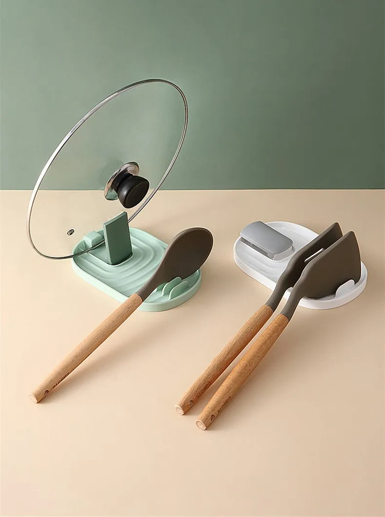 Plastic Spoon Holder Kitchen Cooking Tools Kitchen Spoon Utensil Heat Resistant Storage Shelves Kitchen Accessories