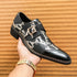 Luxury Men’s Oxford Dress Shoes – Handmade Formal Wedding Leather - Evallys.com