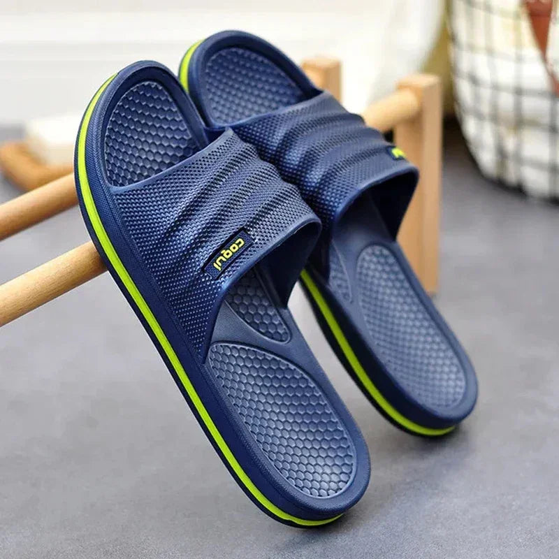 Men’s EVA Bathroom Slippers – Non-Slip, Soft Indoor Home Shoes - Evallys.com