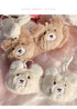 Japanese Girls Winter Soft Ropa Interior Cute Lingerie for Women Cartoon Bear Students Plush Sexy Bras Wireless Thin Bra Set - Evallys.com