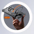 Frameless Aluminum Alloy Kickstand Metal Phone Case for iPhone 13 14 15 16 Pro Max Magsafe Magnetic Ring Stand Shockproof Shell - Evallys.com