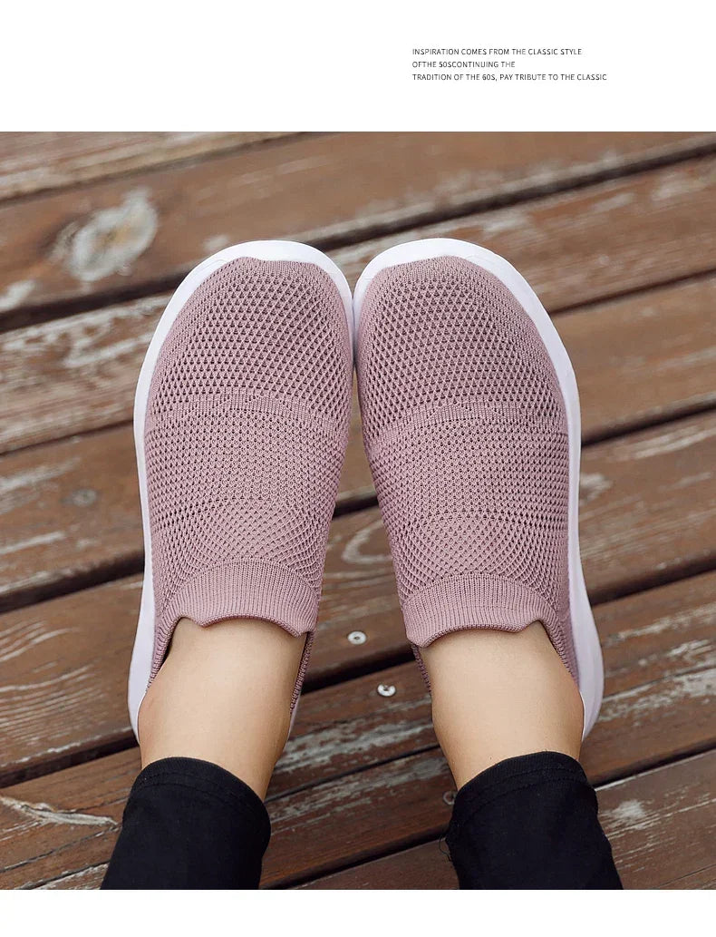 2023 Unisex High Canvas Sneakers – Durable White Slip-On Shoes - Evallys.com
