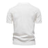 AIOPESON Men's Summer Breathable Polo Shirt Short Sleeve Solid Color Casual Polo Shirts for Men Lightweight Stretch Polo ﻿ - Evallys.com