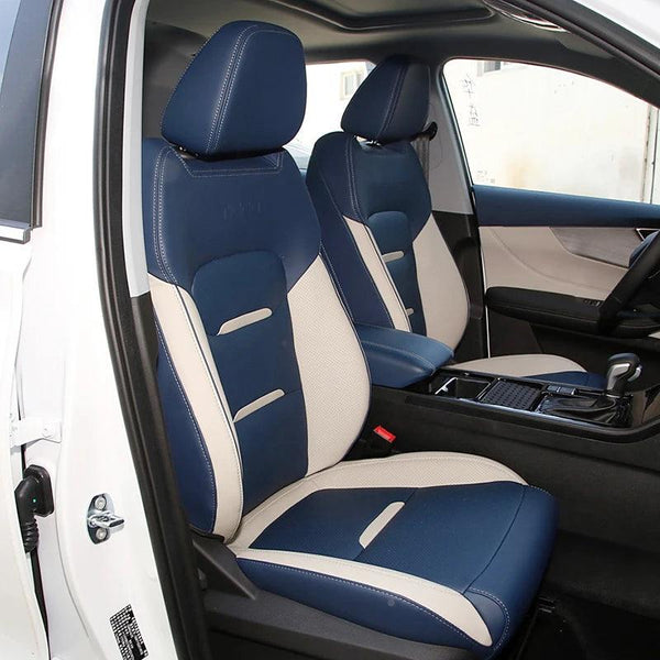 Custom Fit Car Accessories Seat Kits Covers for 5 Seats Full Set Nappa Leather Top Quality for Chery Tiggo 5X Tiggo 4 Pro 4pro - Evallys.com # #