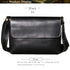 Crazy Horse Leather Men's Shoulder Bag Genuine Leather Small Bag Crossbody Cowhide Bag for Man High Quality Men Satchel Bags - Evallys.com