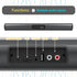 2024 Soundbar Sound Wireless Bluetooth Car Computer Speaker Stereo Tv Home Theater Sombar For 3.5mm Output PC - Evallys.com