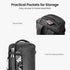 tomtoc Travel Backpack 40L, TSA Friendly Carry-on Luggage, Water-resistant Daypack Fits 17.3" Laptop - Evallys.com