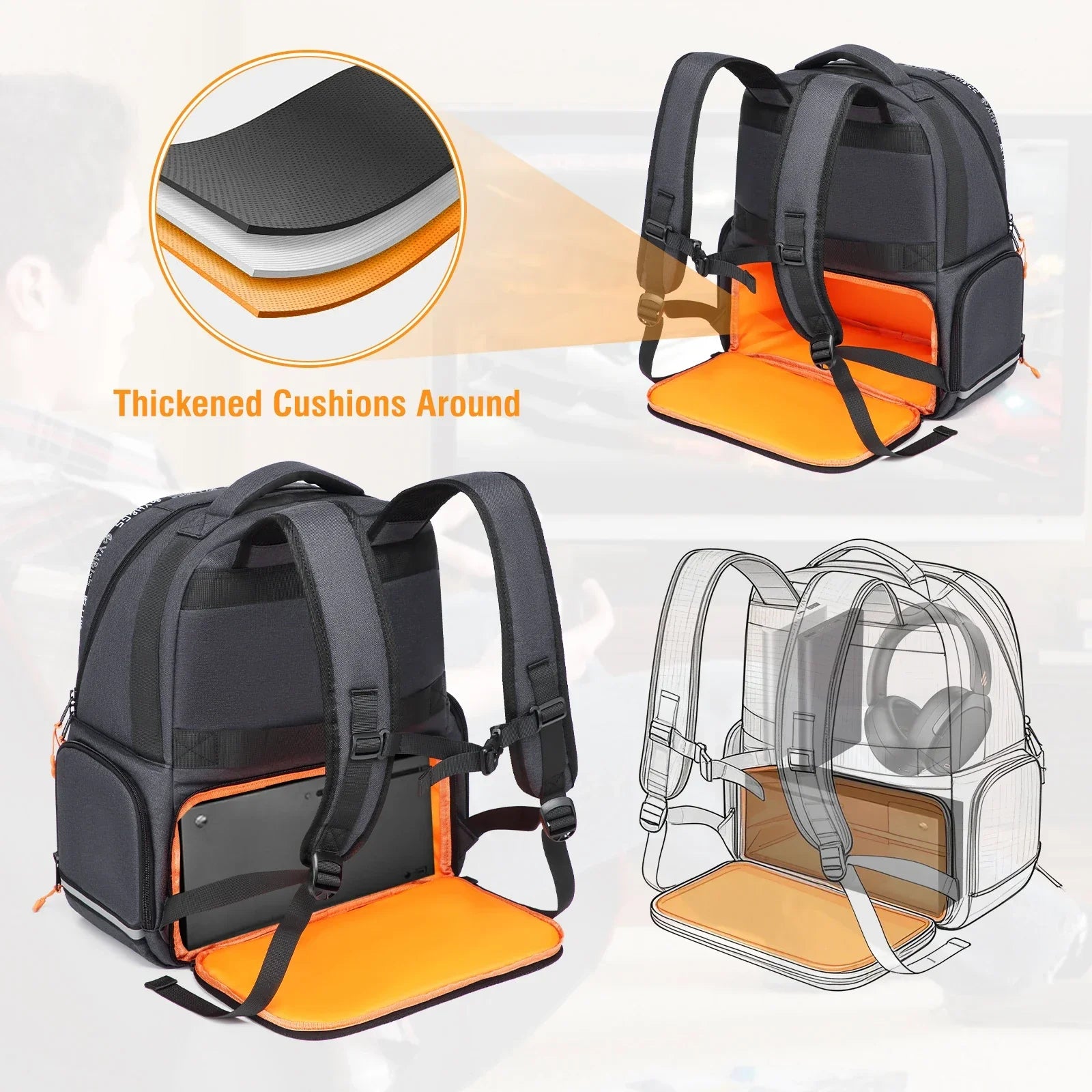 Gaming Backpack for Xbox Series X/S – Console & Accessories Bag - Evallys.com