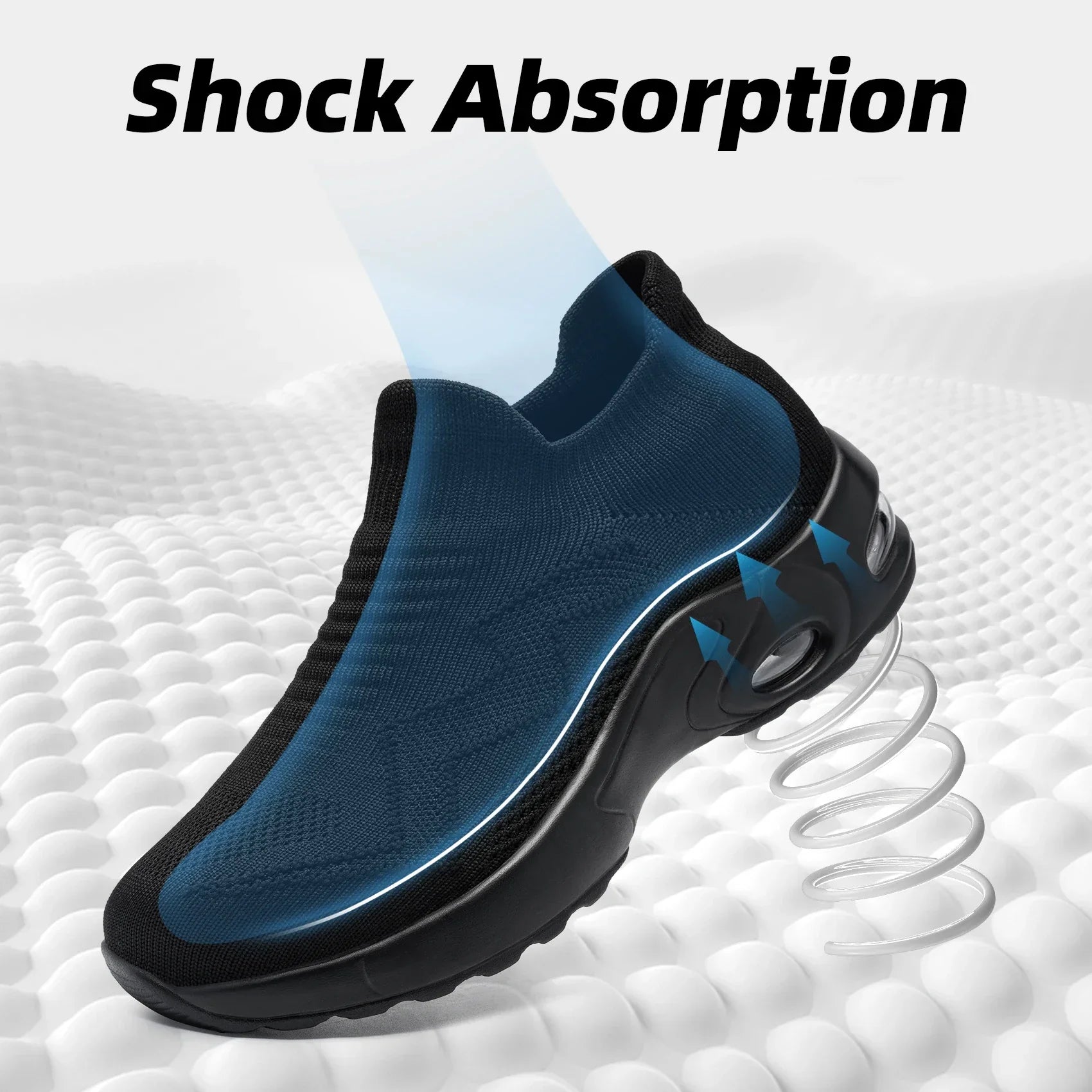LARNMERN Safety Shoes Breathable Women Steel Toe Work Shoes Lightweight Slip On SpringSummer Sneakers Construct Safety Boots - Evallys.com
