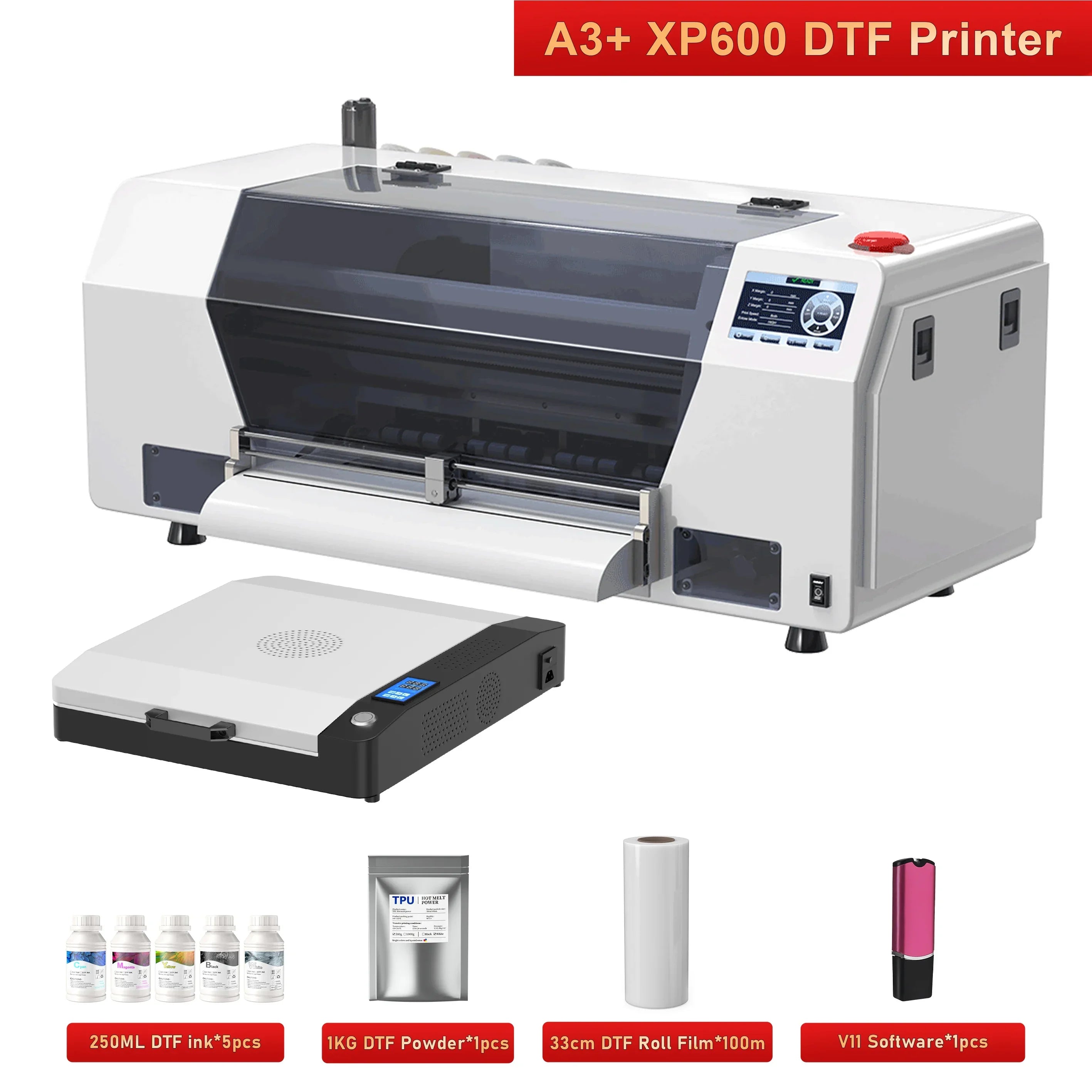 A3 XP600 DTF Printer A4 L805 DTF Printer T shirt Printing Machine Impresora dtf Directly to Film Printer A3 A4 UV DTF Printer - Evallys.com
