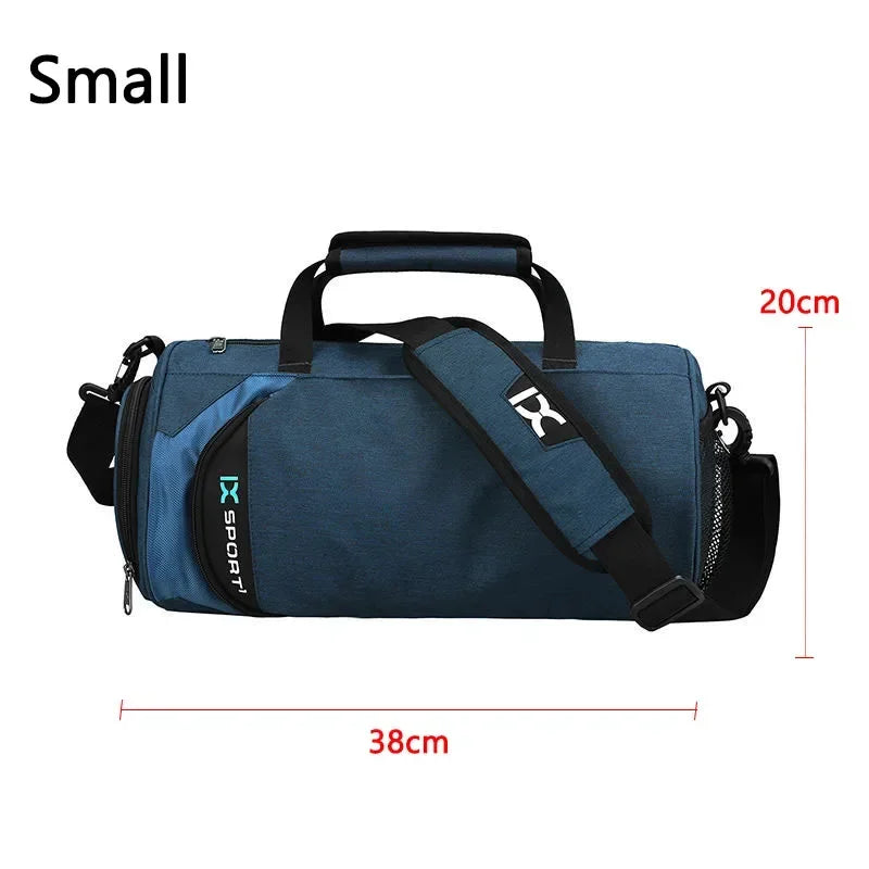 Men’s Travel Duffel Bag – Gym, Fitness, Wet/Dry, Shoe Compartment - Evallys.com