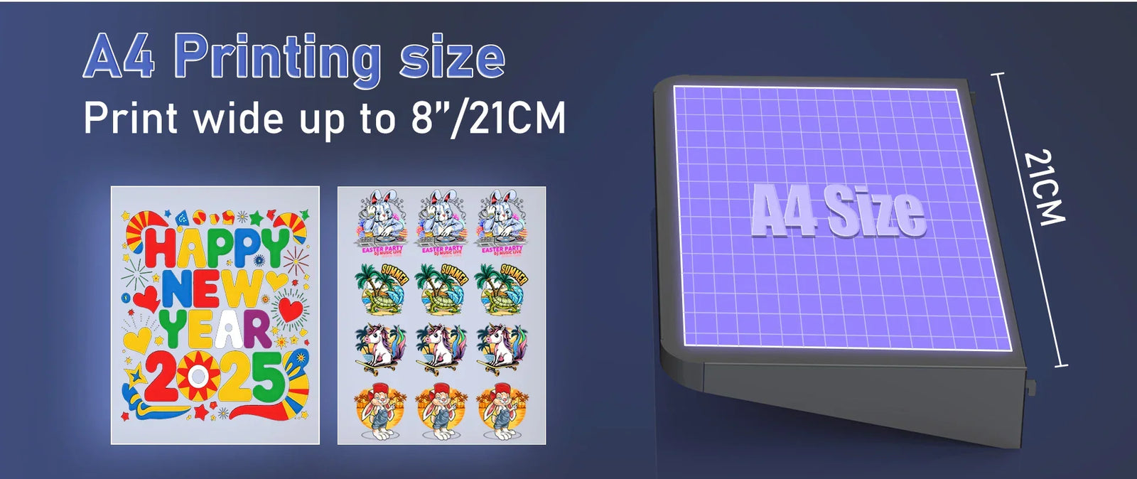 Colorsun DTF Printer Impressora A4/A3 Direct to Film T-Shirt Printing Machine Digital Inkjet DTF Printers For T-Shirt Hoodies - Evallys.com