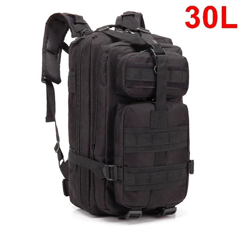 30/50L Tactical Backpack – Outdoor Hiking, Hunting & Survival Gear Bag - Evallys.com