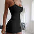 Summer Spaghetti Strap Bodycon Mini Dress – Sexy Clubwear 2025 - Evallys.com