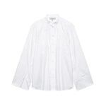 HipSeam Embroidery Shirt – Elegant Women’s Casual Long Sleeve Blouse - Evallys.com