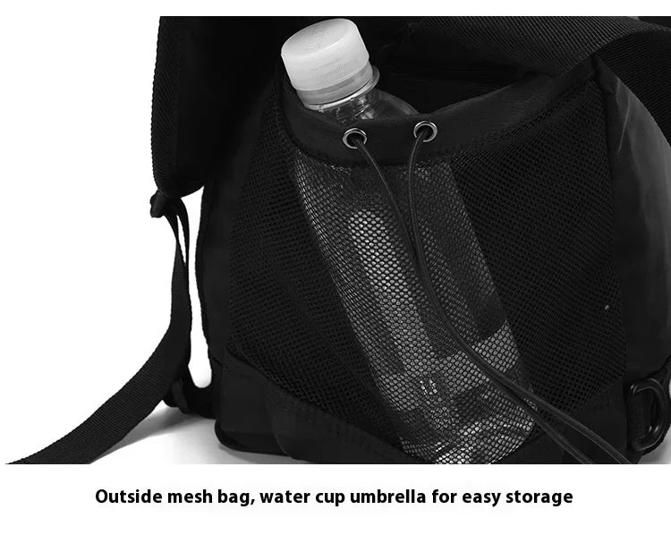 Men’s Nylon Shoulder Bag – Japanese Style Laptop Sling & Messenger Bag - Evallys.com