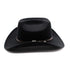 Vintage Western Cowboy Hat – Unisex Wide Brim Leather Jazz Cap - Evallys.com
