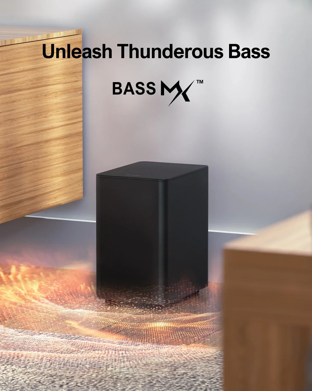 ULTIMEA 320W 5.1 Soundbar with Wireless Subwoofer & 2 Surround Speakers, 3D Surround Sound System Home Theater, APP Control - Evallys.com