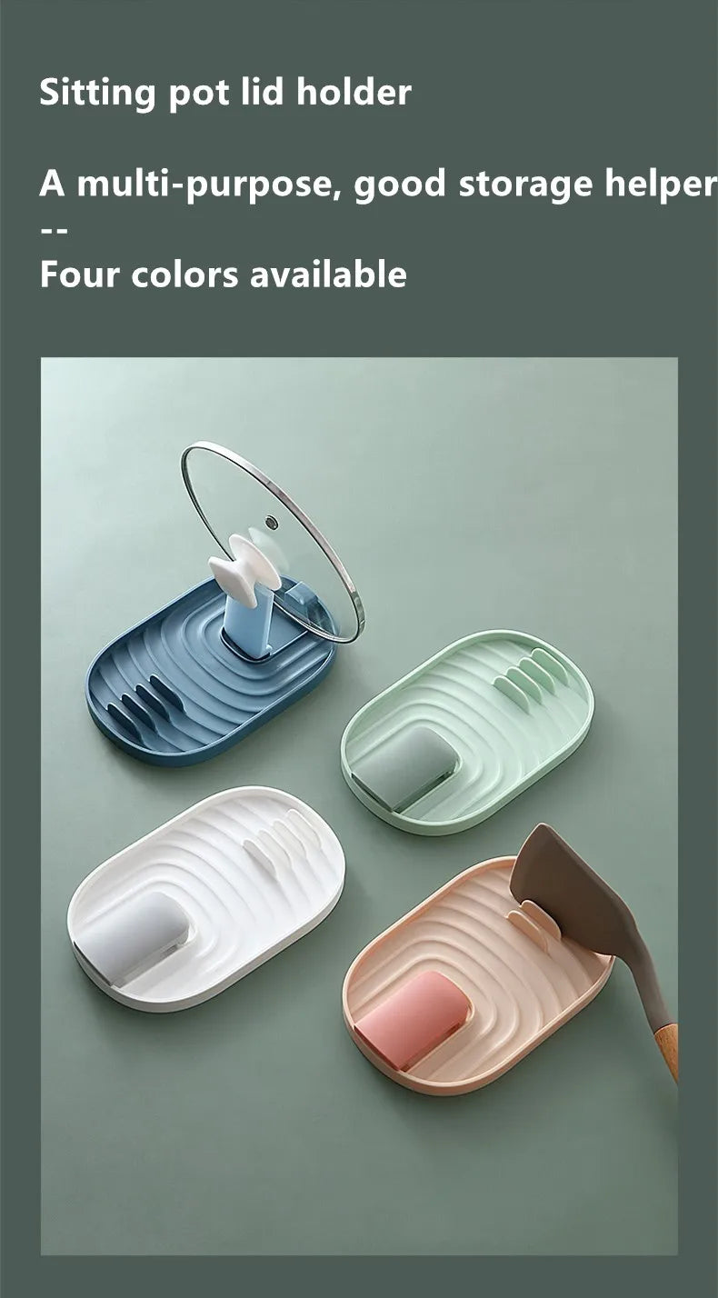 Plastic Spoon Holder Kitchen Cooking Tools Kitchen Spoon Utensil Heat Resistant Storage Shelves Kitchen Accessories
