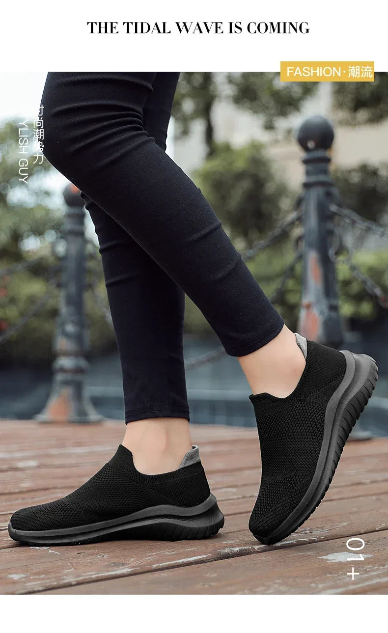 2023 Unisex High Canvas Sneakers – Durable White Slip-On Shoes - Evallys.com