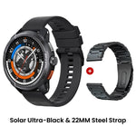 HAYLOU Solar Ultra GPS Smart Watch 1.6” AMOLED Display 60Hz Refresh Rate Bluetooth Calls 5ATM Water Resistance Sports Smartwatch - Evallys.com