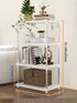 Four-Layer Multi-Functional Storage Rack Bathroom Living Room Organizing Rack Kitchen Bedroom Shelf Plastic Floor-Standing Storage Rack Bathroom Storage Storage Rack
