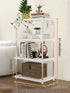 Four-Layer Multi-Functional Storage Rack Bathroom Living Room Organizing Rack Kitchen Bedroom Shelf Plastic Floor-Standing Storage Rack Bathroom Storage Storage Rack