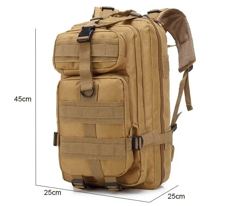 30/50L Tactical Backpack – Outdoor Hiking, Hunting & Survival Gear Bag - Evallys.com