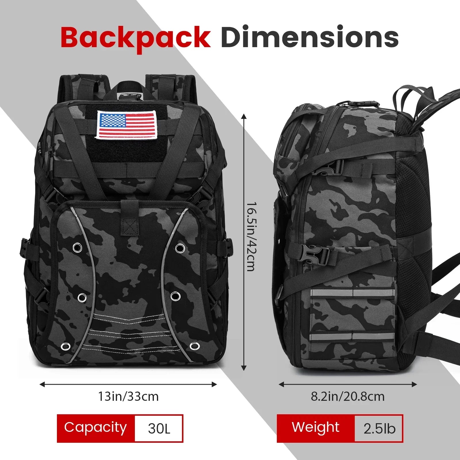 Motorcycle Helmet Backpack – Waterproof Travel & Commuter Bag - Evallys.com