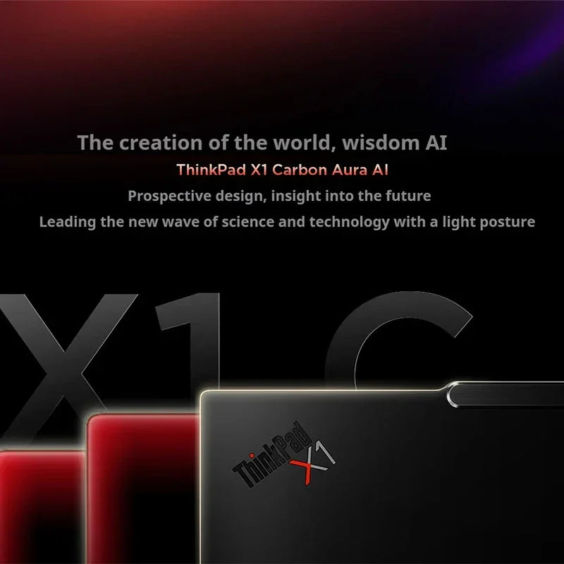 Lenovo ThinkPad X1 Carbon Aura Laptop Intel Core Ultra 7 258V 32G/2TB SSD Intel Arc Xe2 14-inch 2.8K 120Hz screen Notebook PC - Evallys.com