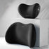 Car Headrest Lumbar Support Memory Foam Vertebral Lumbar Support Car Neck Pillow Back Cushion Office Car Interior Accessories - Evallys.com