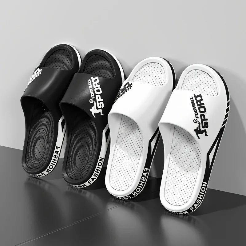 2025 Men’s Summer Slippers – Anti-Slip PVC Sandals for Indoor & Outdoor - Evallys.com