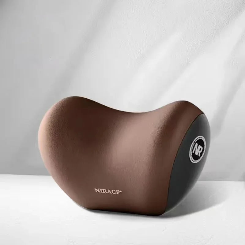 Car Headrest Lumbar Support Memory Foam Vertebral Lumbar Support Car Neck Pillow Back Cushion Office Car Interior Accessories - Evallys.com
