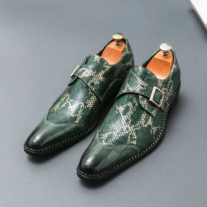 Luxury Men’s Oxford Dress Shoes – Handmade Formal Wedding Leather - Evallys.com