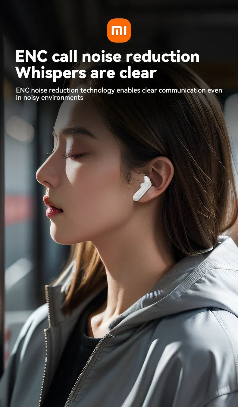 Xiaomi ANC Wireless Earbuds Bluetooth Earphone Touch Screen airpods Control Active Noise Reduction In Ear Headphone Bulit in Mic - Evallys.com