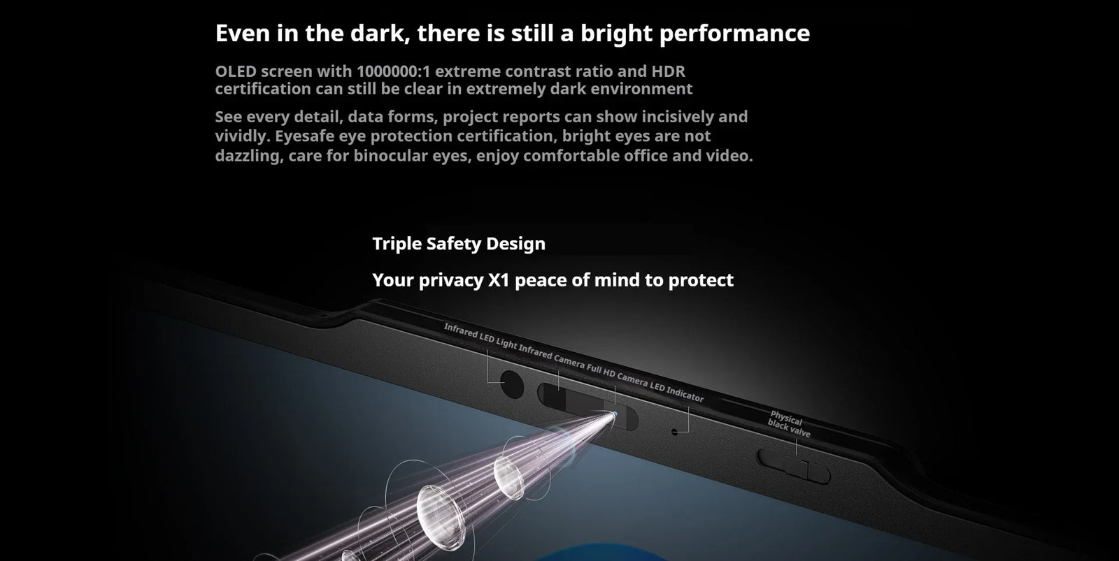 Lenovo ThinkPad X1 Carbon Aura Laptop Intel Core Ultra 7 258V 32G/2TB SSD Intel Arc Xe2 14-inch 2.8K 120Hz screen Notebook PC - Evallys.com