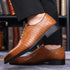 Luxury Men’s Leather Brogue Oxford Shoes – Formal Dress & Office - Evallys.com