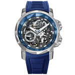 FEICE 2025 new double-sided skeleton trend men's automatic mechanical watch luminous waterproof-FM511 - Evallys.com