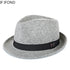 Men's Wool Fedora Hat – Winter Warm Felt Jazz Cap for Parties - Evallys.com