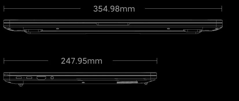 Xiaomi laptop RedmiBook Pro 16 2024 Core Ultra 5-125H/Ultra 7-155H ARC Graphics 32GB DDR5 1TB SSD 16-inch 3.1K 165hz Screen Pc - Evallys.com
