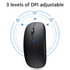 2.4Ghz Wireless Gaming Mouse Single Mode Battery Mouse With USB Receiver For PC Laptop Notebook Adjustable DPI Home&Office Mice - Evallys.com