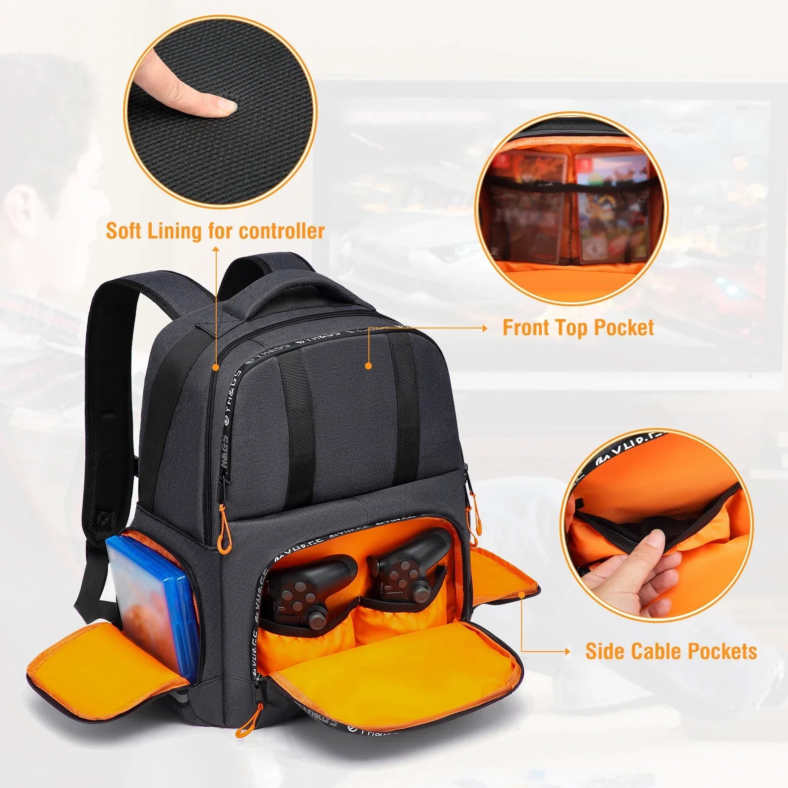 Gaming Backpack for Xbox Series X/S – Console & Accessories Bag - Evallys.com