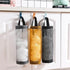 3/2/1PC Home Grocery Bag Holder Wall Mount Plastic Bag Holder Dispenser Hanging Storage Garbage Bag Kitchen Garbage Organizers