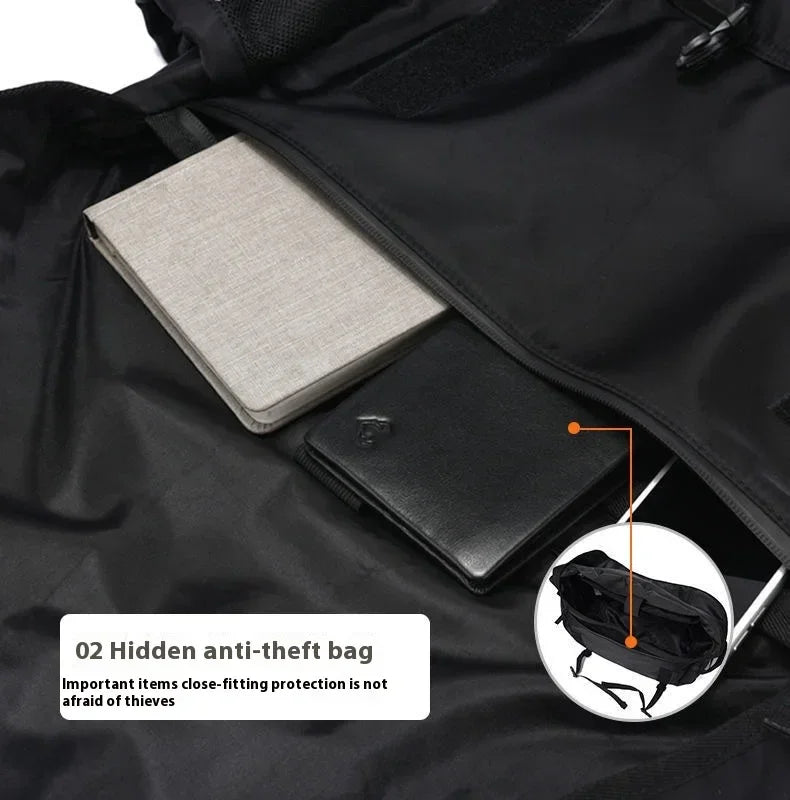 Men’s Nylon Shoulder Bag – Japanese Style Laptop Sling & Messenger Bag - Evallys.com