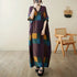 Vintage Cotton Summer Maxi Dress – Harajuku Floral Beachwear - Evallys.com
